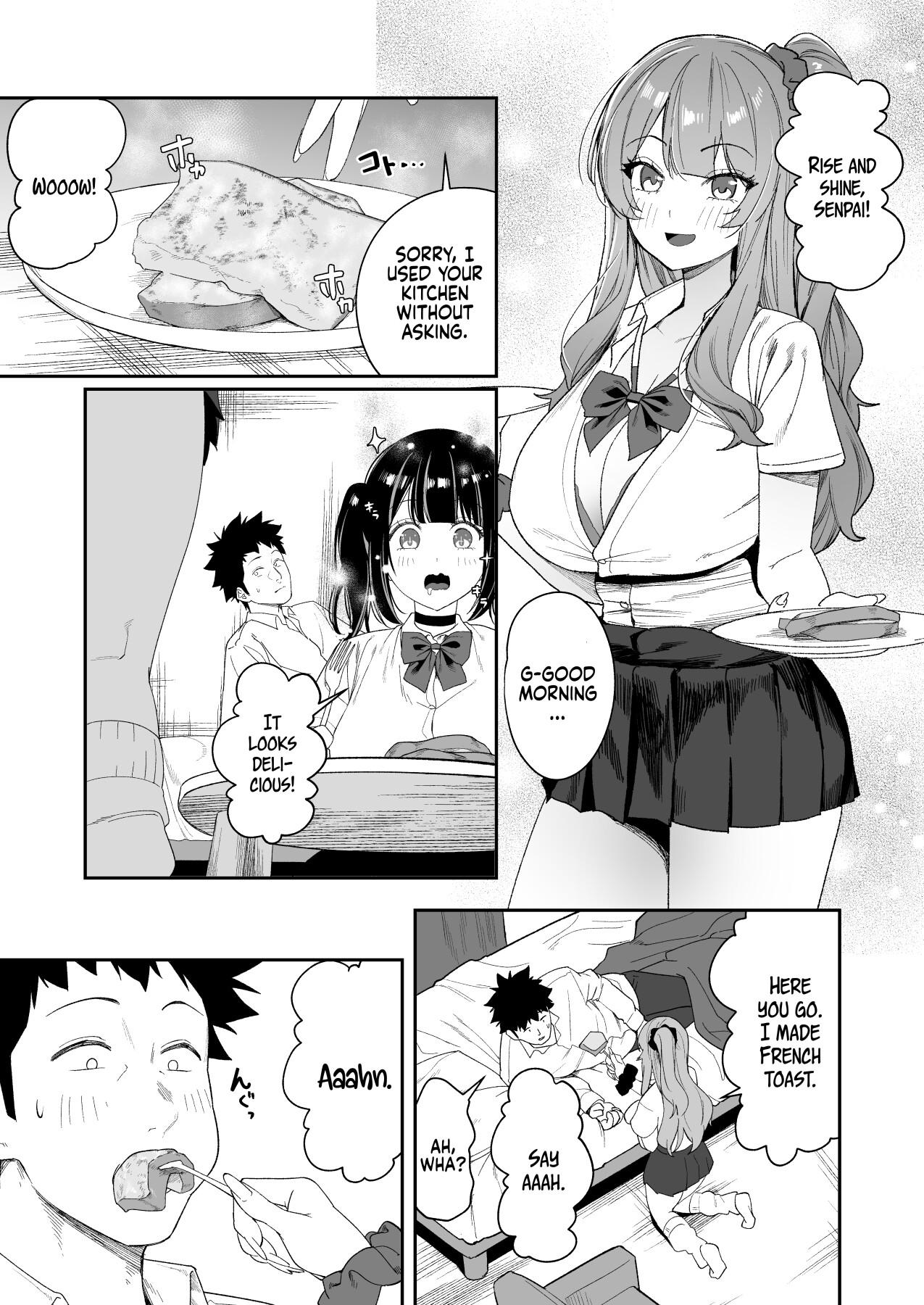 Hentai Manga Comic-Can we stay at your place tonight Senpai?-Read-52